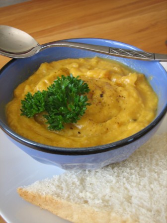 Fish and Golden Kumara Soup